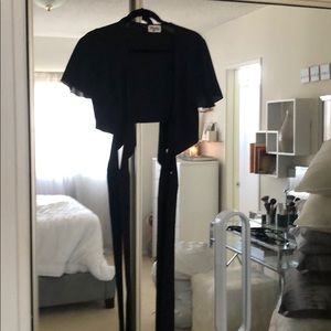 Show me your mumu- wrap crop top